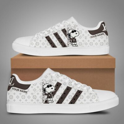 LV Cartoon Snoopy Personalized Skate Shoes SKS1001 2