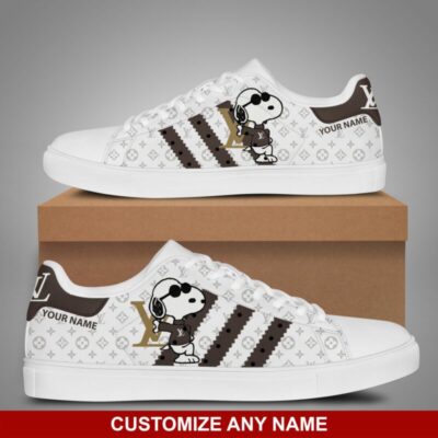 LV Cartoon Snoopy Personalized Skate Shoes SKS1004 2