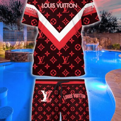 LV Combo Unisex T-Shirt & Short Limited Luxury Outfit CTS1055