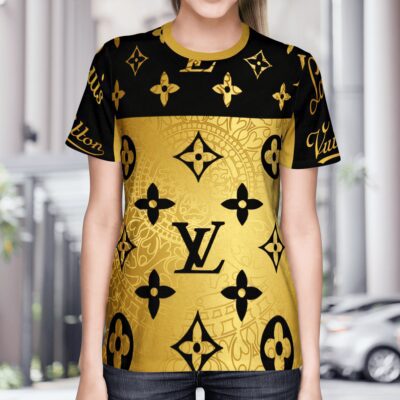 LV Combo Unisex T Shirt Short Limited Luxury Outfit CTS1065 2