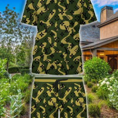 LV Combo Unisex T-Shirt & Short Limited Luxury Outfit CTS1067
