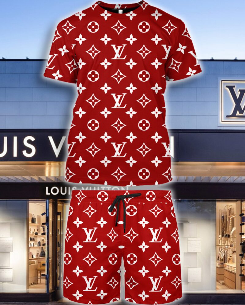 LV Combo Unisex T-Shirt & Short Limited Luxury Outfit CTS1070