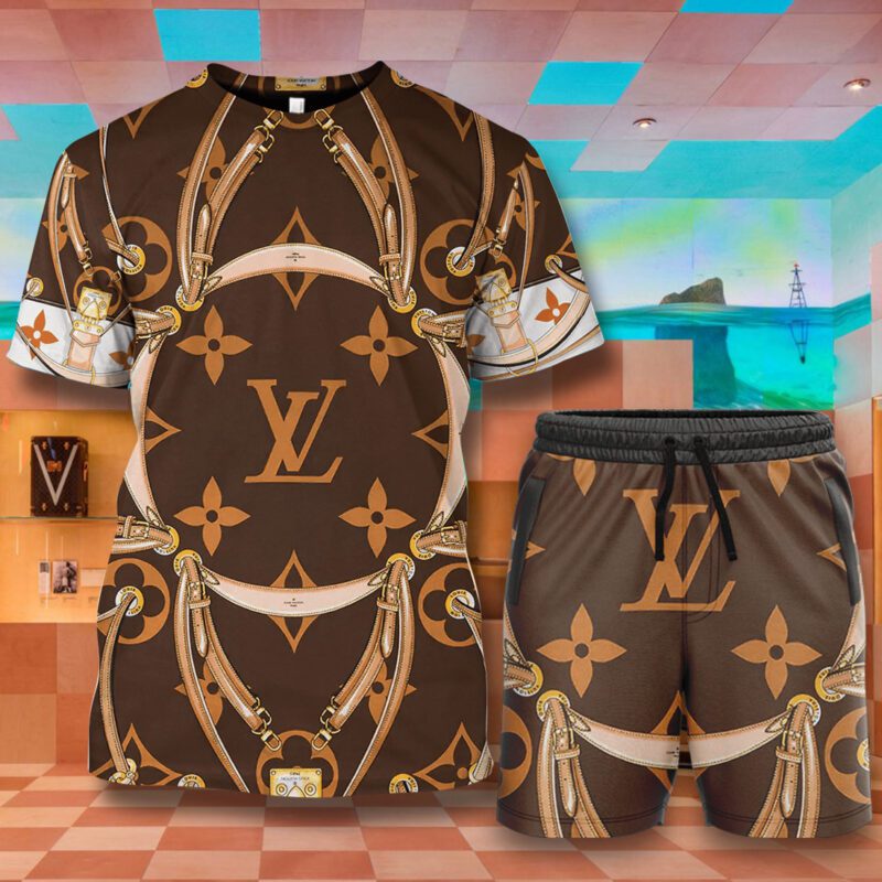 LV Combo Unisex T-Shirt & Short Limited Luxury Outfit CTS1078