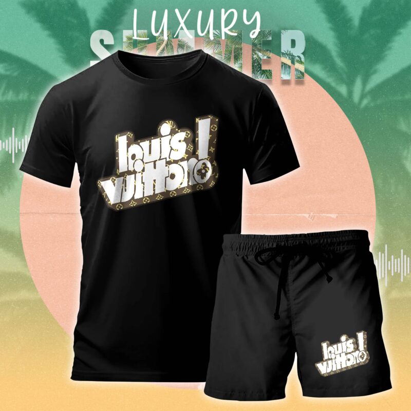 LV Combo Unisex T-Shirt & Short Limited Luxury Outfit CTS1152