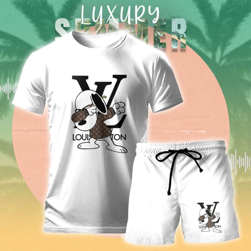 LV Combo Unisex T-Shirt & Short Limited Luxury Outfit CTS1156