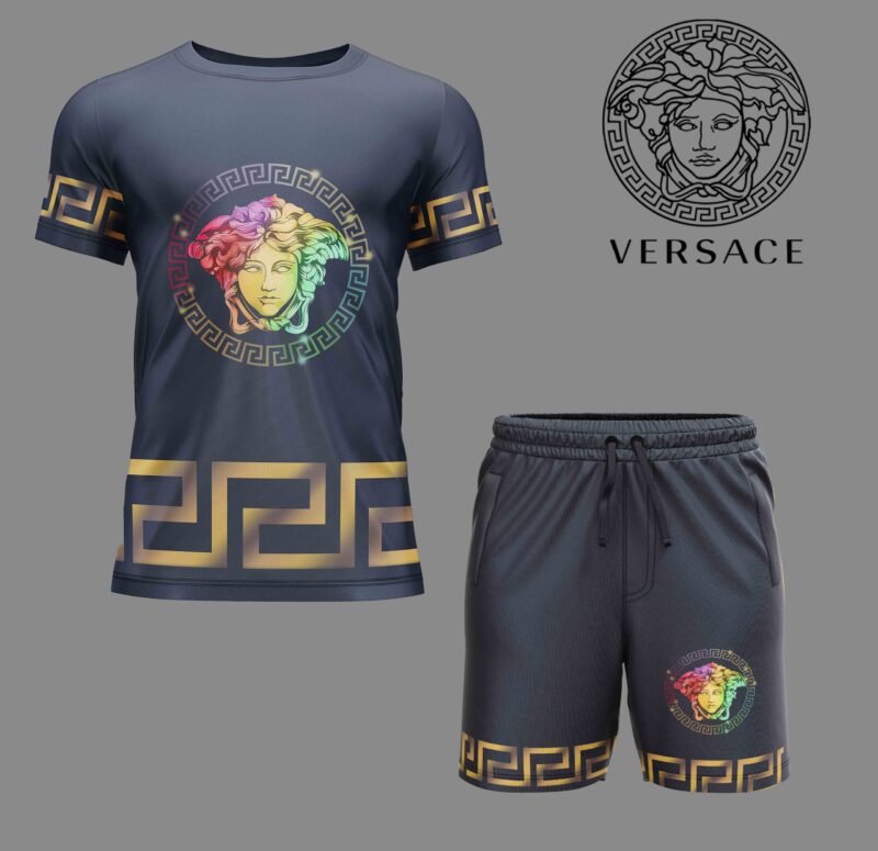 Versace Combo Unisex T-Shirt & Short Limited Luxury Outfit CTS1123