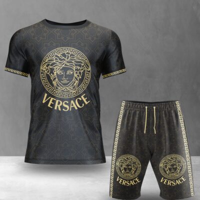 Versace Combo Unisex T-Shirt & Short Limited Luxury Outfit CTS1127