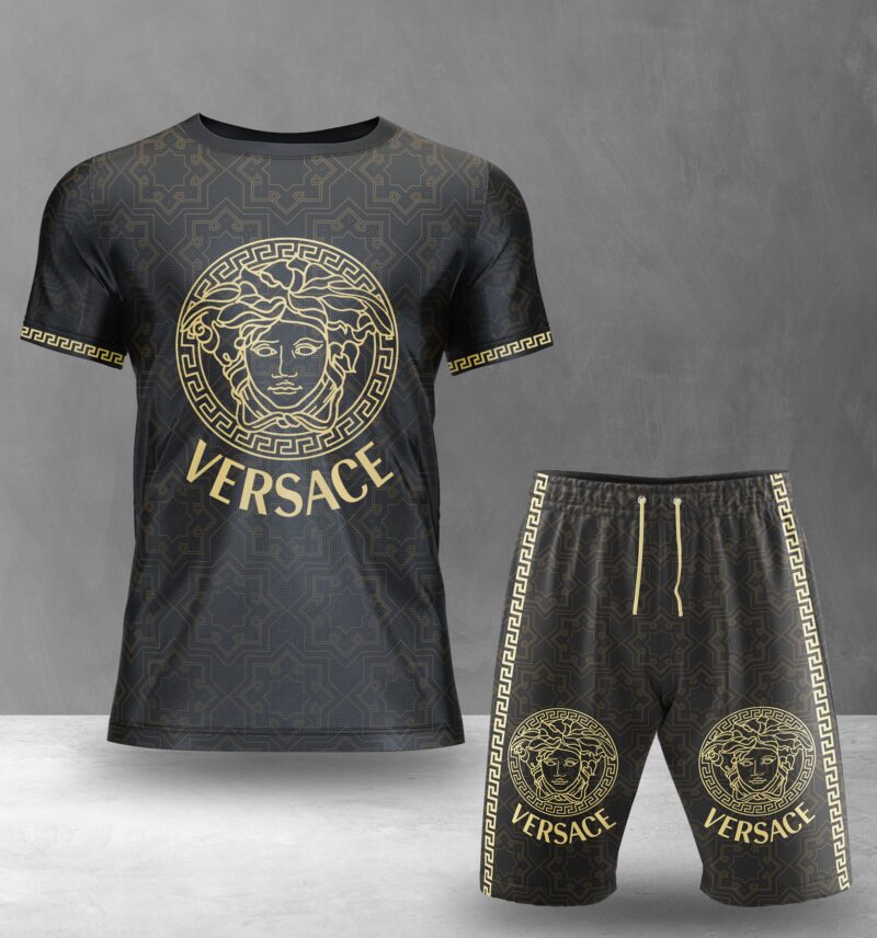 Versace Combo Unisex T-Shirt & Short Limited Luxury Outfit CTS1127