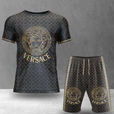 Versace Combo Unisex T-Shirt & Short Limited Luxury Outfit CTS1128