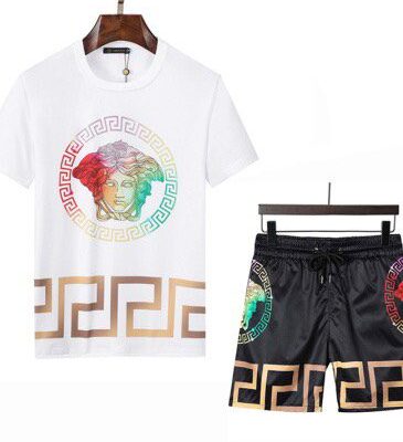 Versace Combo Unisex T-Shirt & Short Limited Luxury Outfit CTS1133