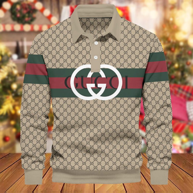 Premium 2024 Luxury Gucci Polo Sweatshirt Collar Sweatshirt CPLS1017