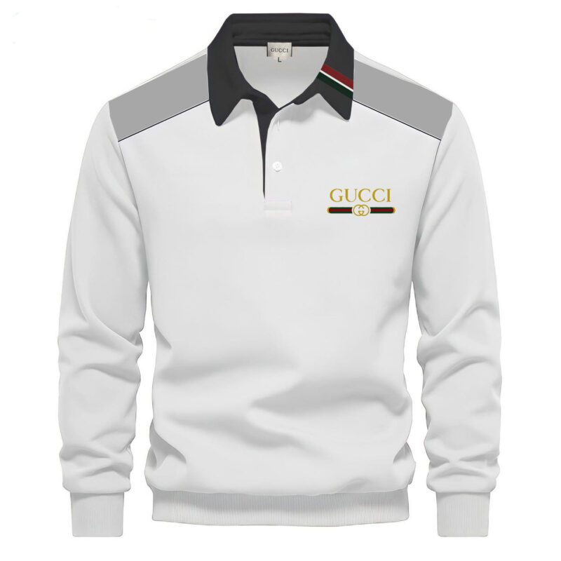 Premium 2024 Luxury Gucci Polo Sweatshirt Collar Sweatshirt CPLS1050