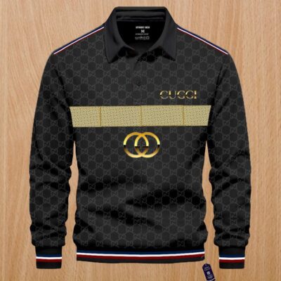 Premium 2024 Luxury Gucci Polo Sweatshirt Collar Sweatshirt CPLS1104