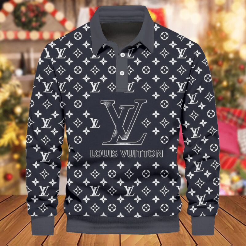 Premium 2024 Luxury LV Polo Sweatshirt Collar Sweatshirt CPLS1030