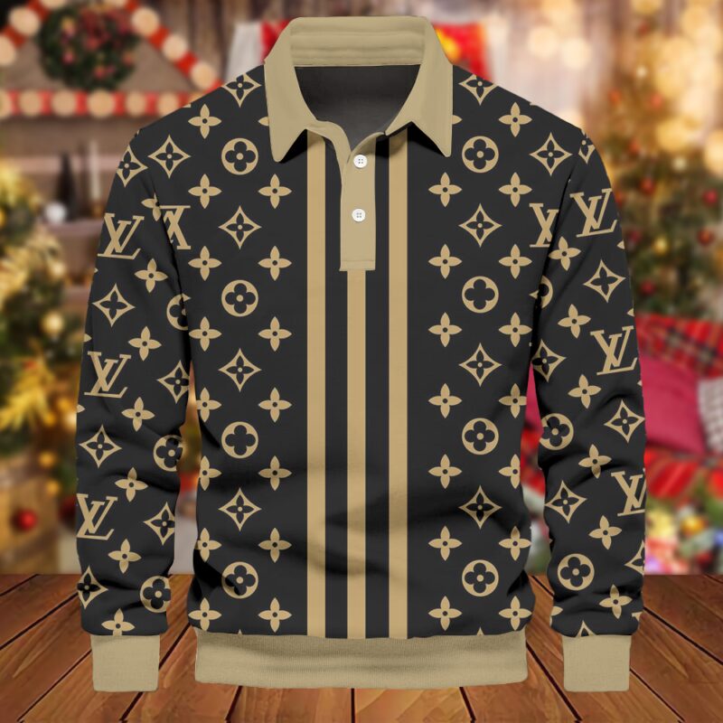 Premium 2024 Luxury LV Polo Sweatshirt Collar Sweatshirt CPLS1034