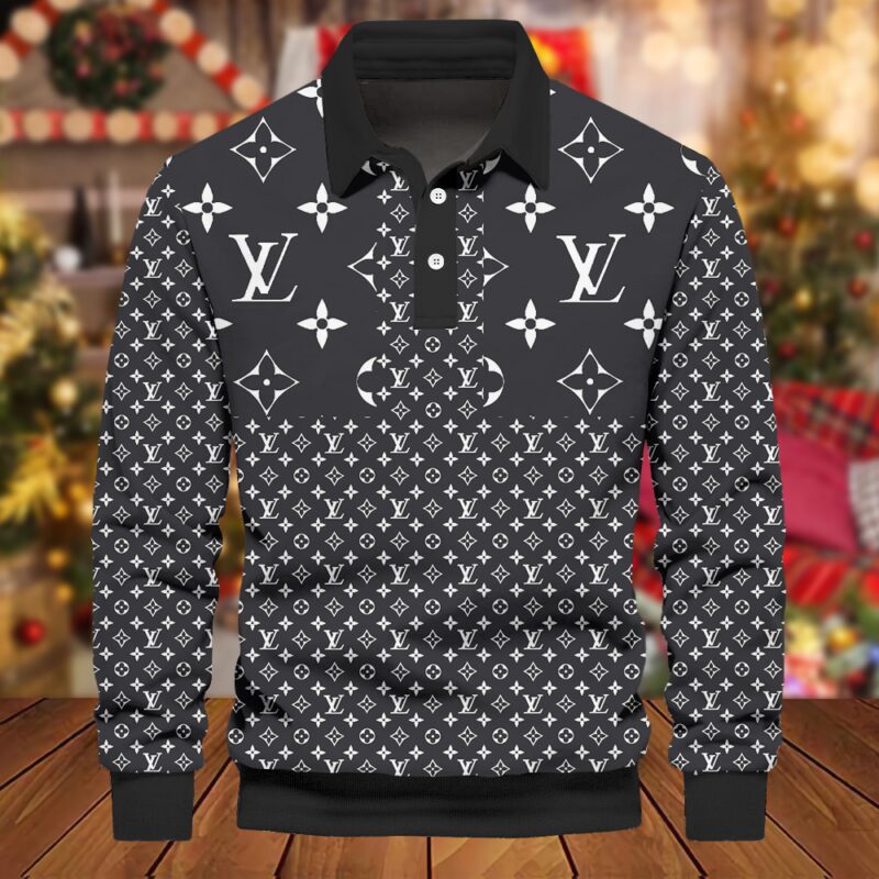 Premium 2024 Luxury LV Polo Sweatshirt Collar Sweatshirt CPLS1035