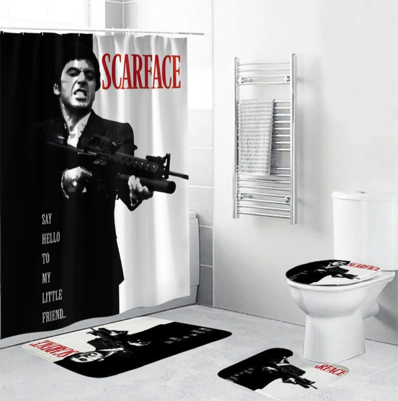 Scarface Movie Bathroom Sets - Shower Curtain Sets Ver BRS439