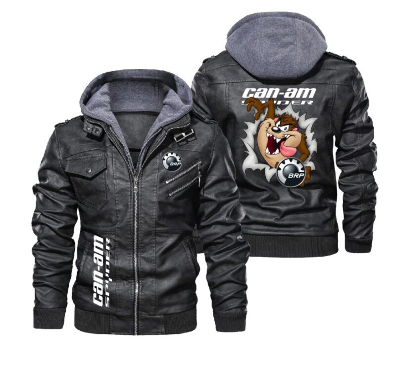 BRP Can-Am Spyder The Punisher Taz Leather Jacket LJ0614