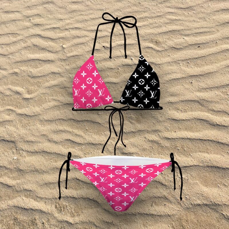 LV Luxury 2-Piece Bikini Set 2023-24 Trending BKN1007