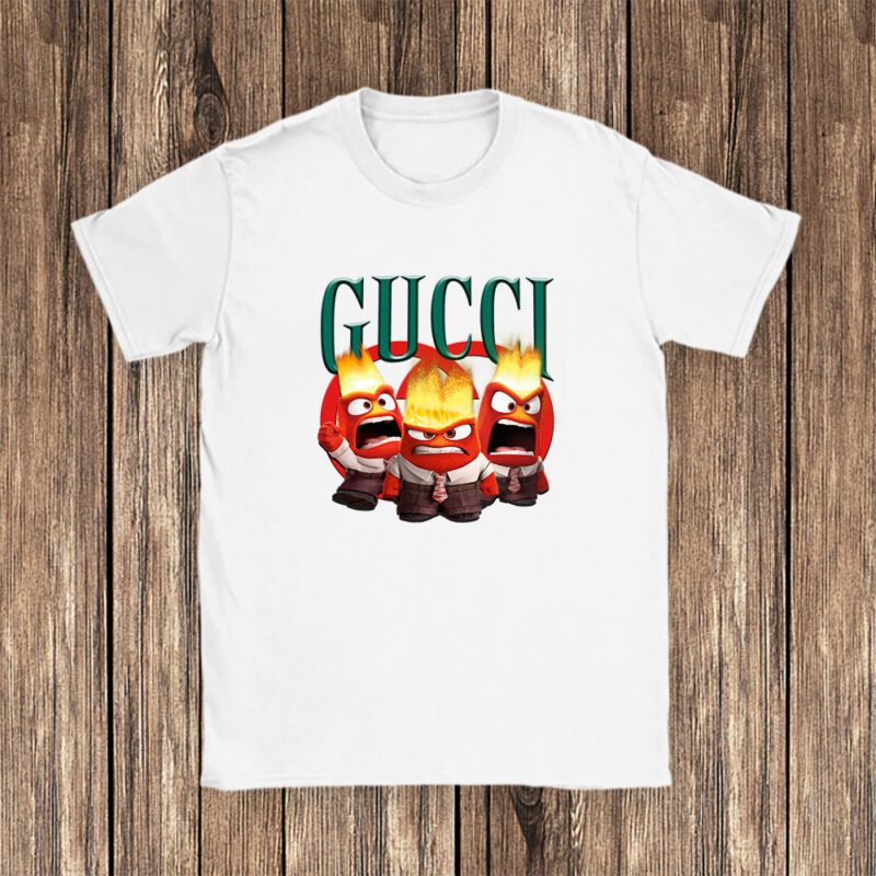 Anger Inside Out Gucci Unisex T Shirt Cotton Tee TAT7970 1