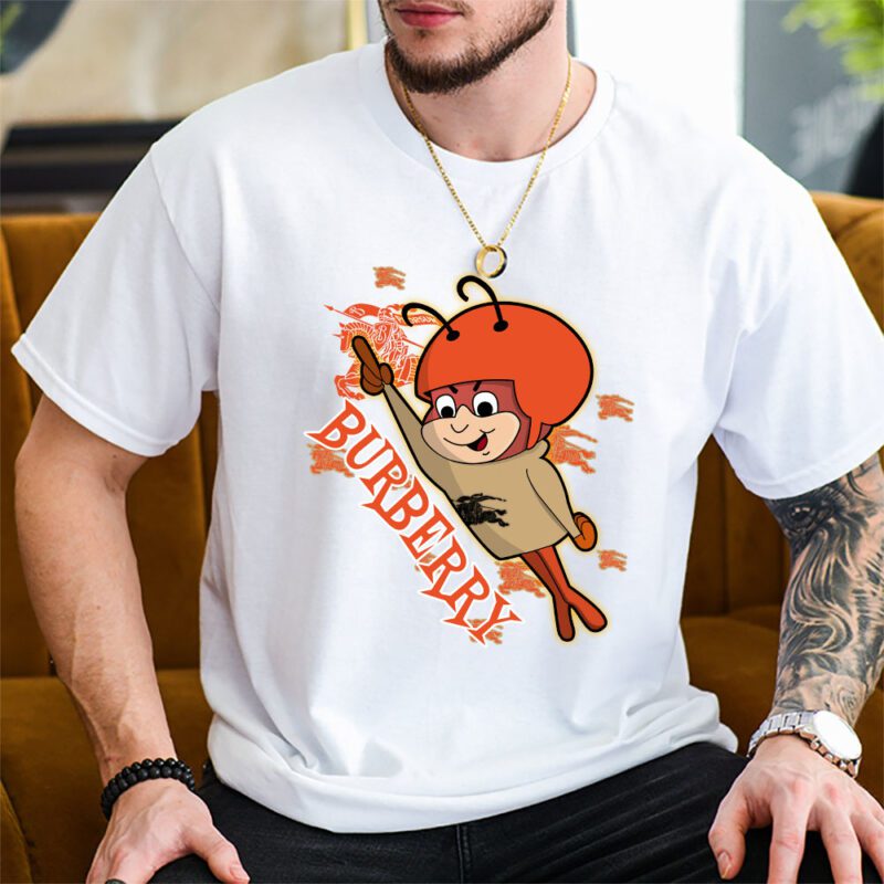 Atom Ant Burberry Unisex T Shirt Cotton Tee TAT6925 2