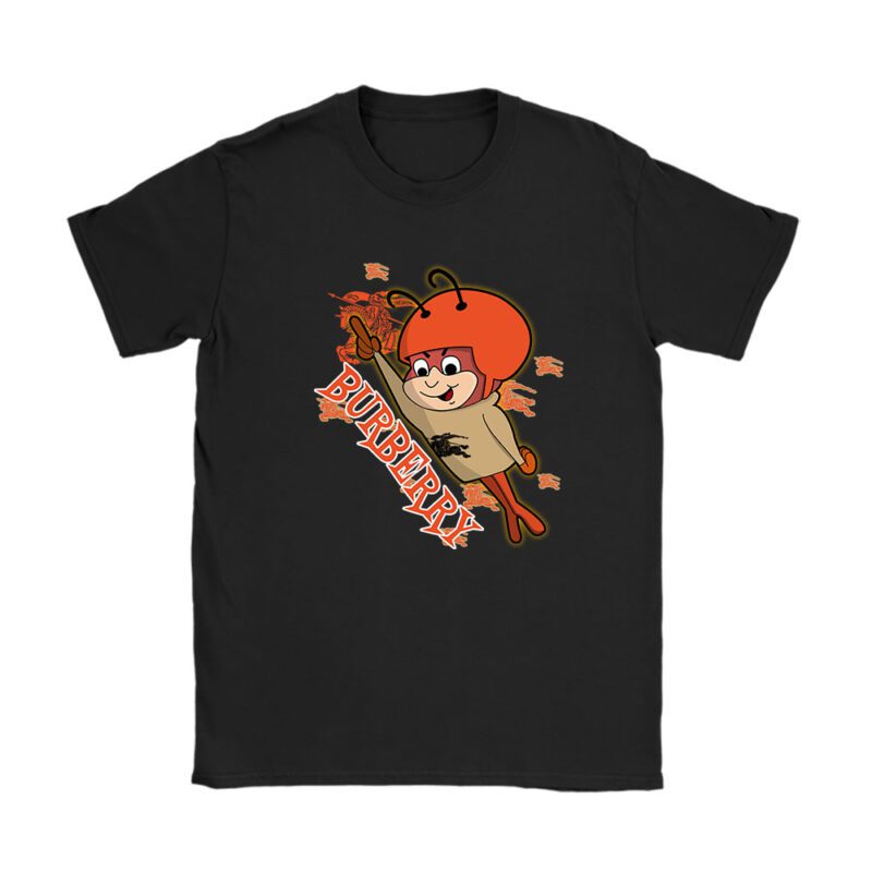 Atom Ant Burberry Unisex T-Shirt Cotton Tee TAT6925