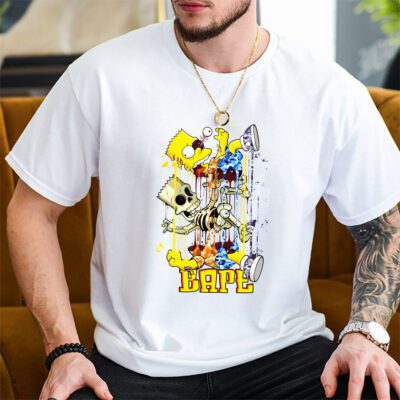 Bart Simpson Bape Unisex T Shirt TAT5408 2