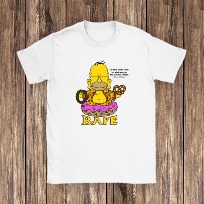 Bart Simpson Bape Unisex T Shirt TAT5411 1