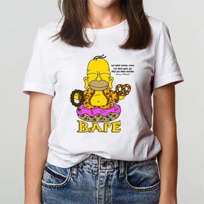 Bart Simpson Bape Unisex T Shirt TAT5411 3