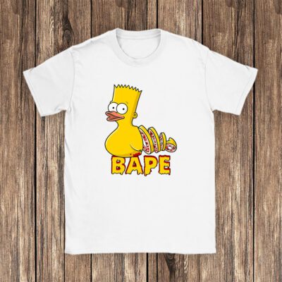 Bart Simpson Bape Unisex T Shirt TAT5412 1