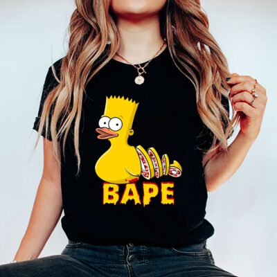 Bart Simpson Bape Unisex T Shirt TAT5412 5