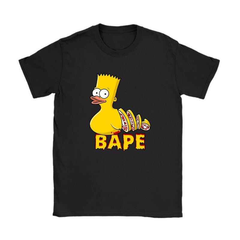 Bart Simpson Bape Unisex T-Shirt TAT5412