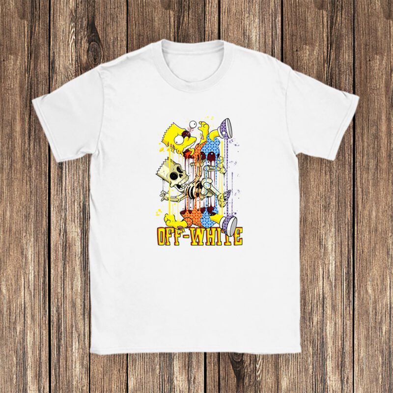 Bart Simpson Offwhite Unisex T Shirt TAT5417 1