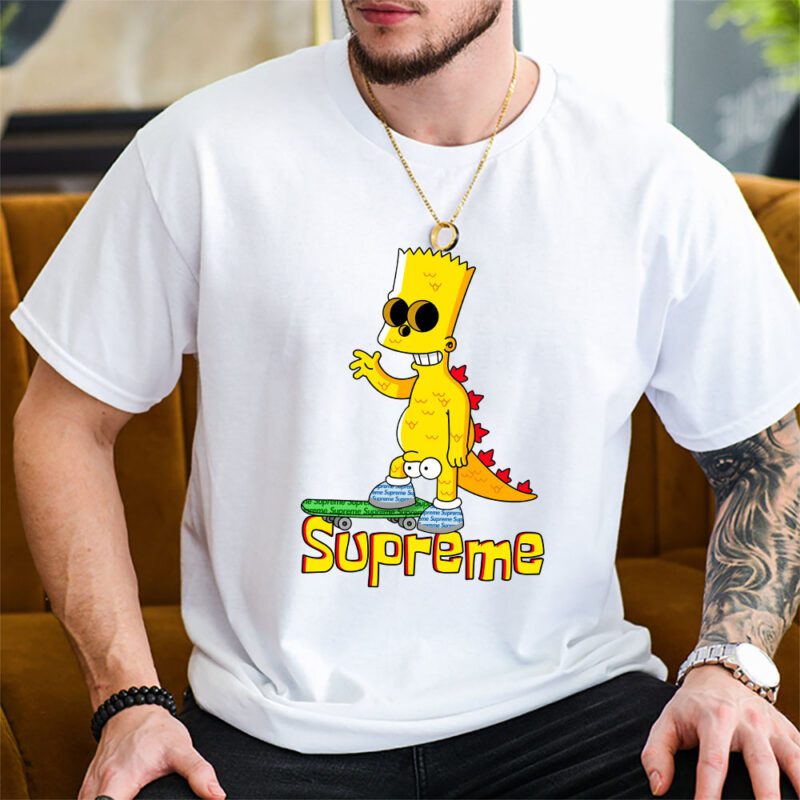 Bart Simpson Supreme Unisex T Shirt TAT5423 2