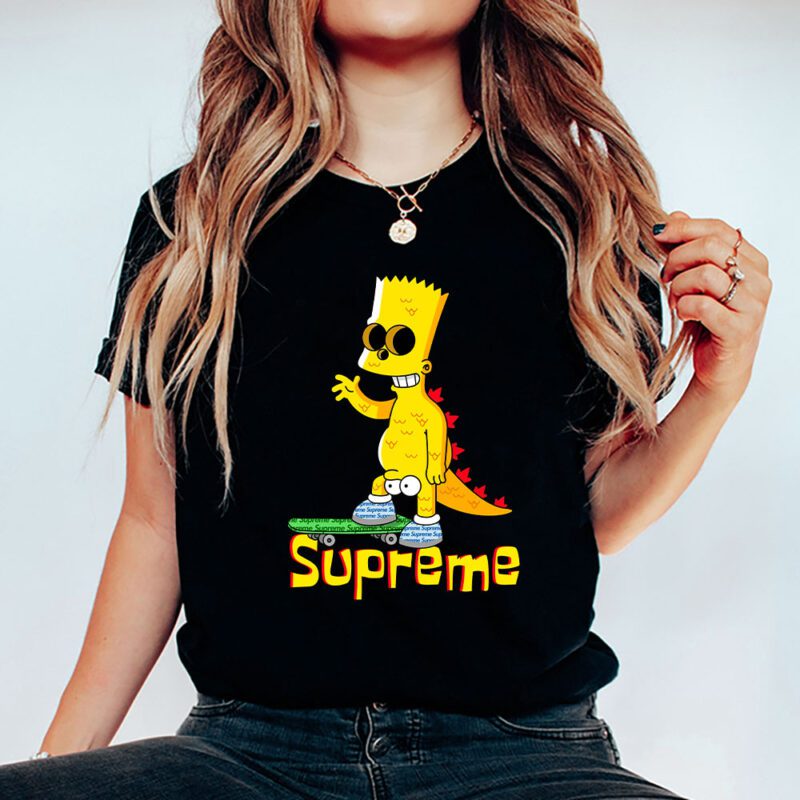 Bart Simpson Supreme Unisex T Shirt TAT5423 5
