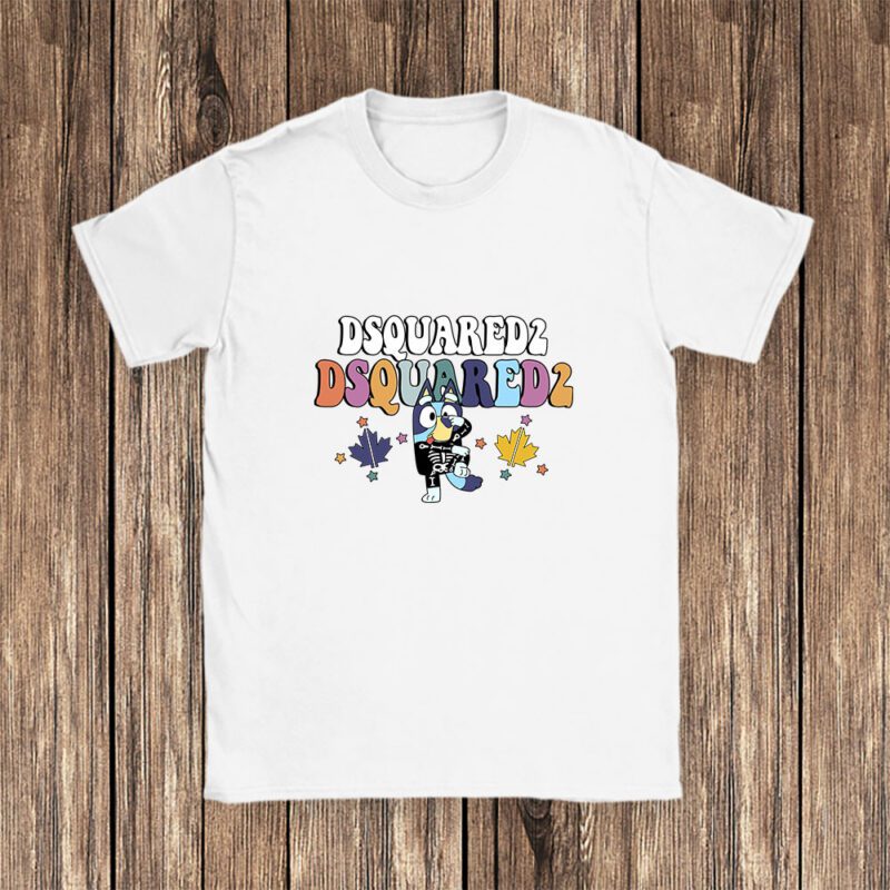 Bluey Happy Halloween Dsquared2 Unisex T Shirt Cotton Tee TAT9254 1