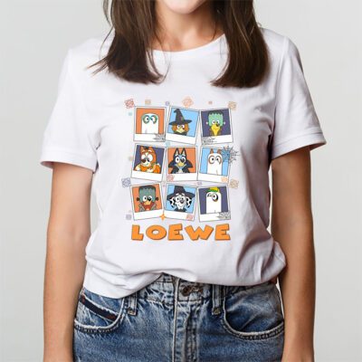 Bluey Happy Halloween Loewe Unisex T-Shirt Cotton Tee TAT9268 3 Bluey Happy Halloween Loewe Unisex T Shirt Cotton Tee TAT9268 3
