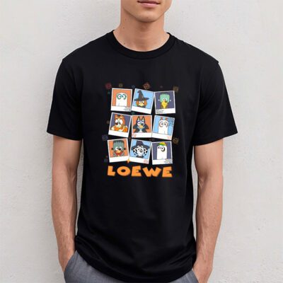 Bluey Happy Halloween Loewe Unisex T-Shirt Cotton Tee TAT9268 4 Bluey Happy Halloween Loewe Unisex T Shirt Cotton Tee TAT9268 4