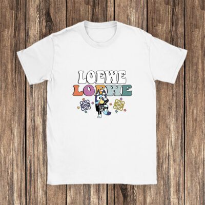 Bluey Happy Halloween Loewe Unisex T-Shirt Cotton Tee TAT9270 1 Bluey Happy Halloween Loewe Unisex T Shirt Cotton Tee TAT9270 1
