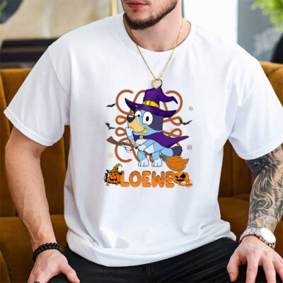 Bluey Happy Halloween Loewe Unisex T-Shirt Cotton Tee TAT9271 1 Bluey Happy Halloween Loewe Unisex T Shirt Cotton Tee TAT9271 1