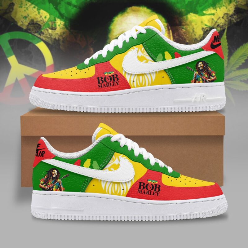 Bob Marley AF1 Sneaker Limited Air Force 1 Shoes ZSP1066