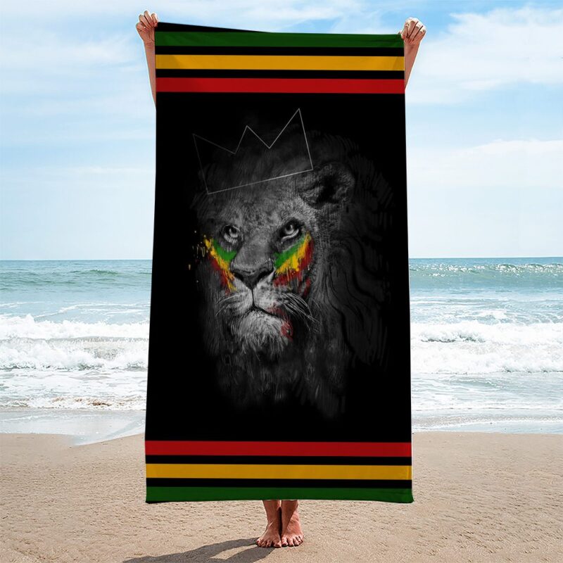 Bob Marley Rectangle Beach Towel WBT1016