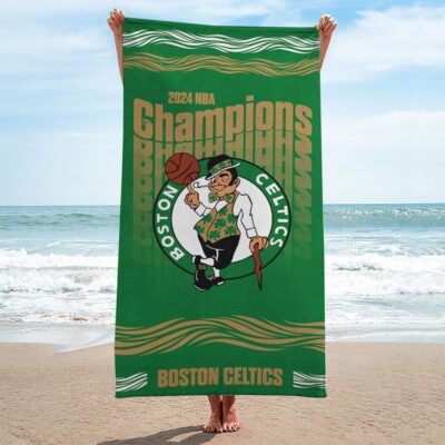 Boston Celtics Rectangle Beach Towel WBT1067