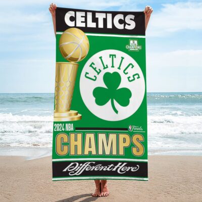 Boston Celtics Rectangle Beach Towel WBT1068