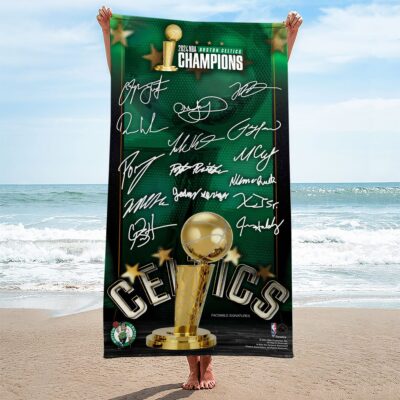Boston Celtics Rectangle Beach Towel WBT1070