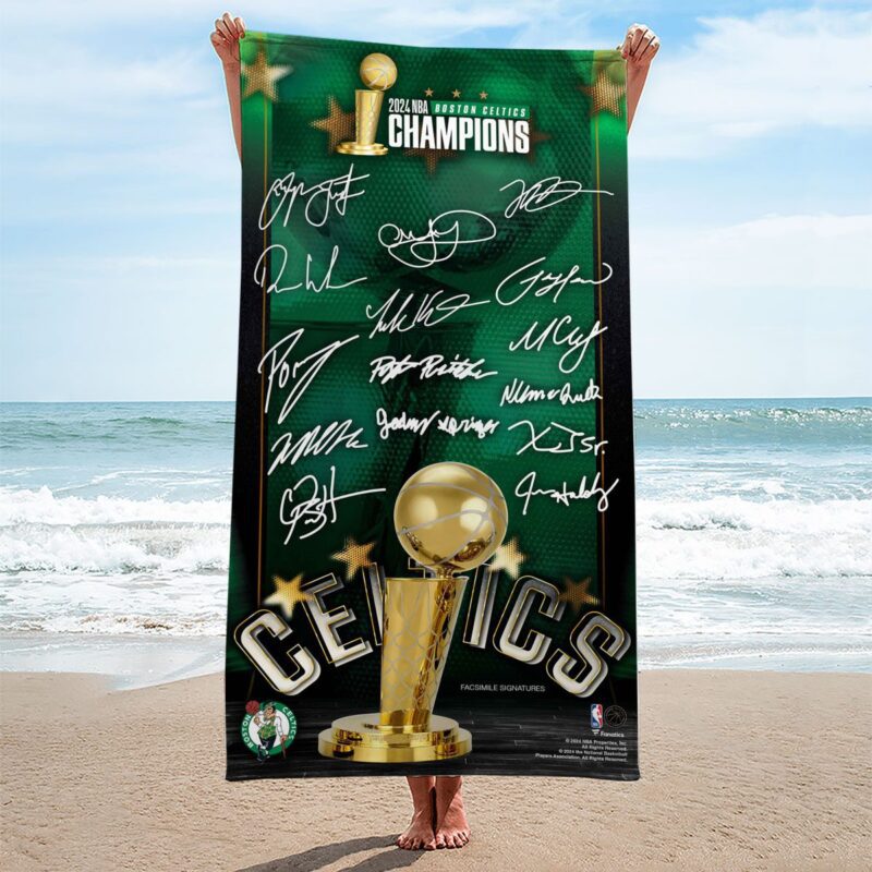 Boston Celtics Rectangle Beach Towel WBT1070