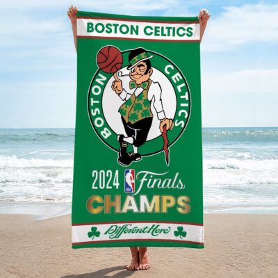 Boston Celtics Rectangle Beach Towel WBT1074