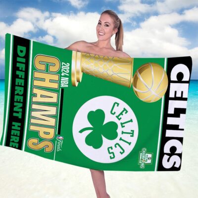 Boston Celtics Rectangle Beach Towel WBT1077 1