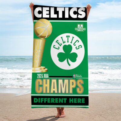 Boston Celtics Rectangle Beach Towel WBT1077