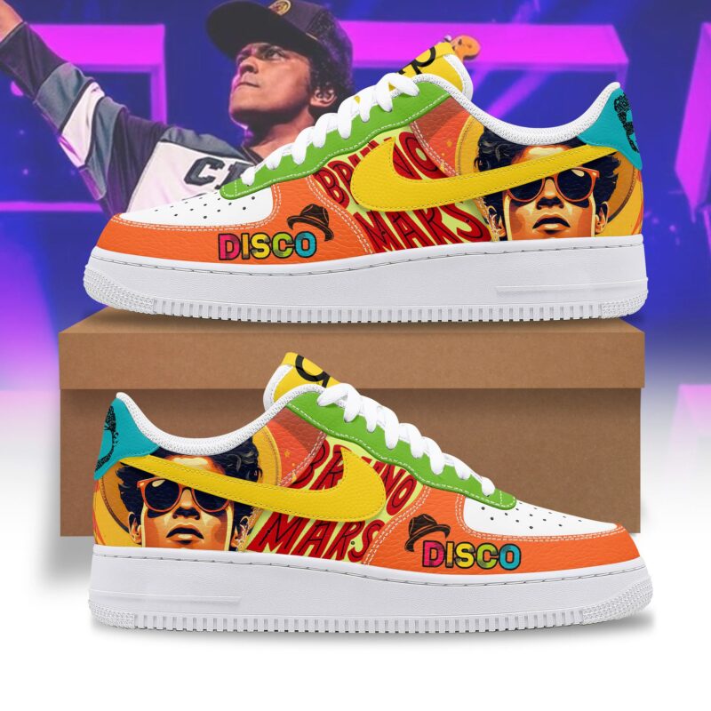 Bruno Mars' AF1 Sneaker Limited Air Force 1 Shoes ZSP1019